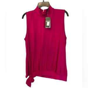 Lauren Ralph Lauren Womens Sleeveless Halter Tie-Waist Top Size XL